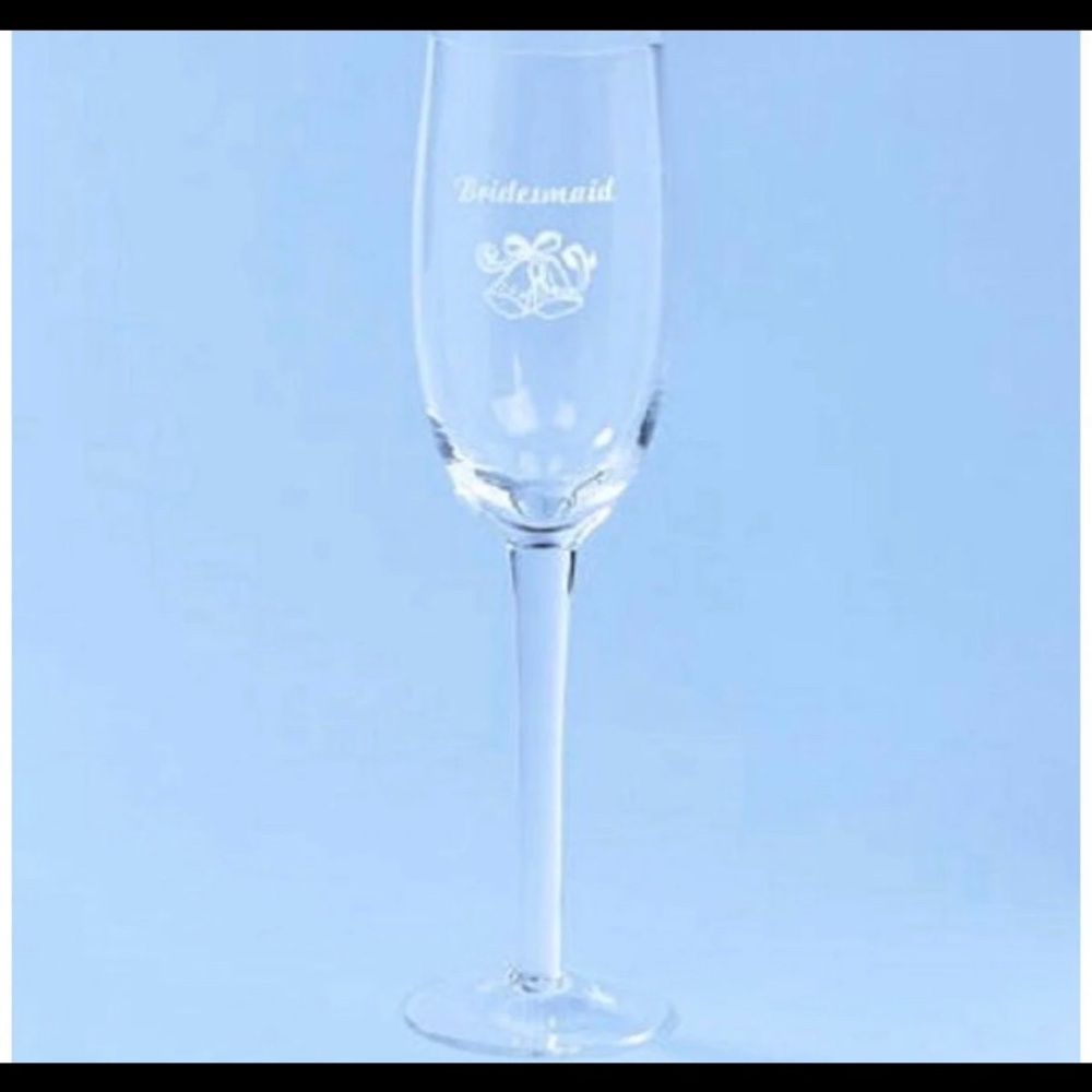 Bridesmaid Champagne flute
